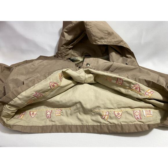 Vintage Woolrich Jacket Men 2XL Beige Multi Pockets double Zip Made in USA - Picture 11 of 16